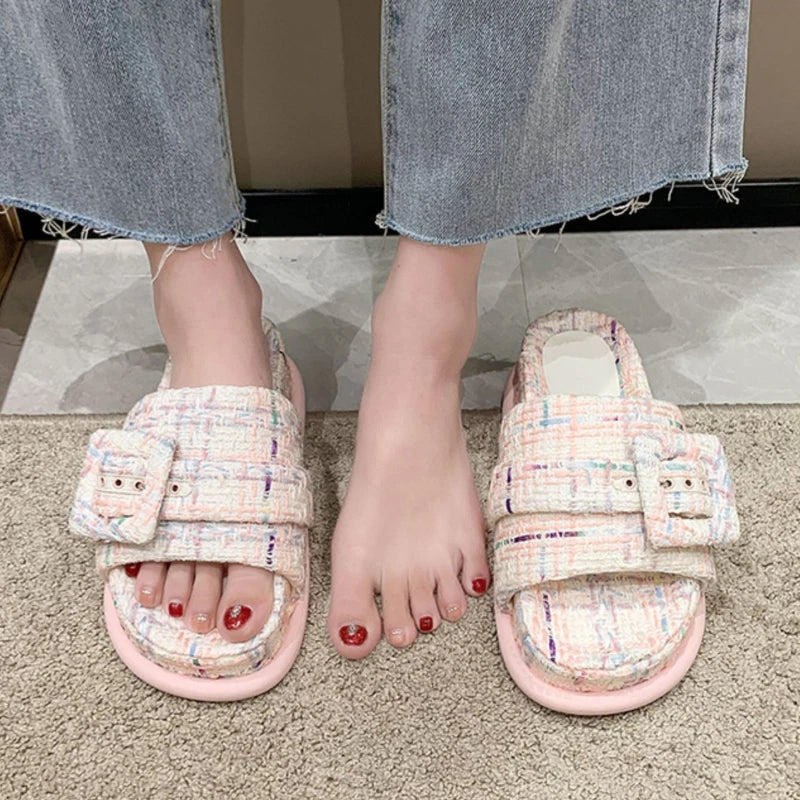 Zapatillas de Mujer con plataforma,  para verano