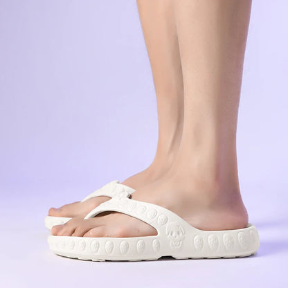 Sandalias de calaveras