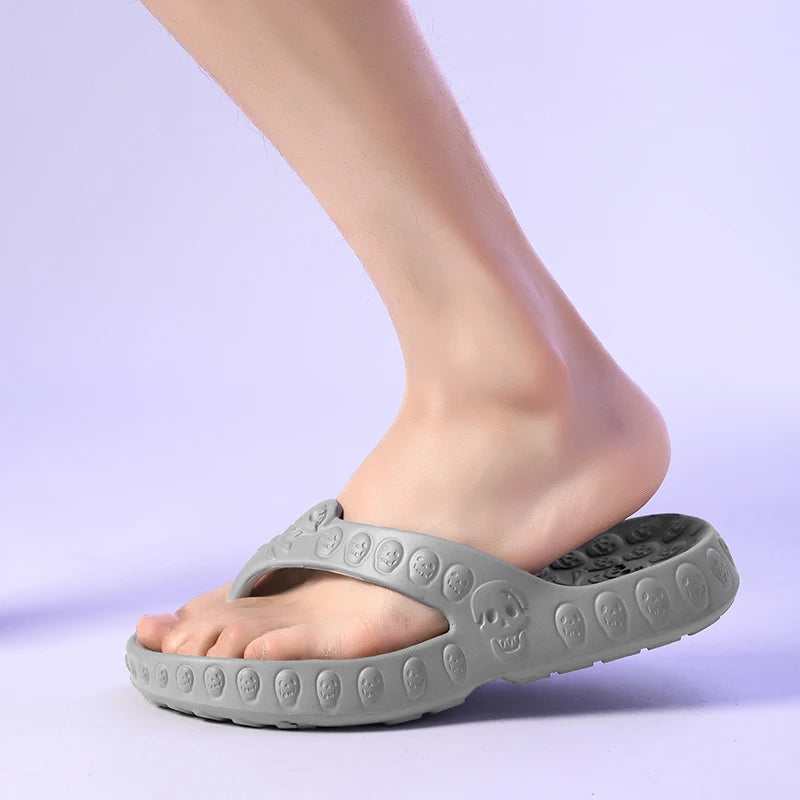 Sandalias de calaveras